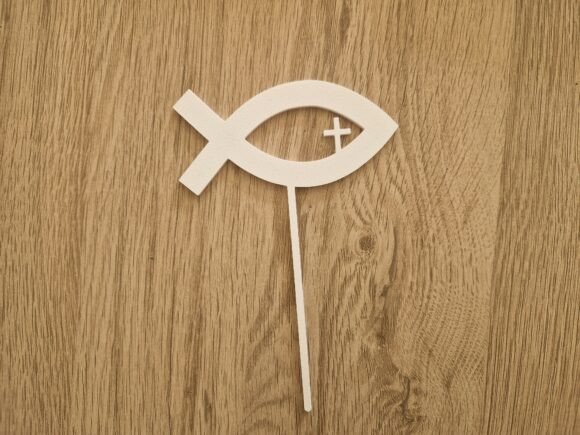 3D Printed Fish Cake Topper: A Creative and Customizable Addition to Your Baking