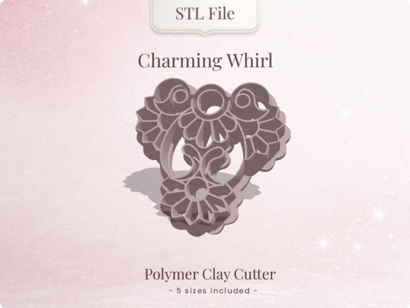 Charming Whirl: Precision for Polymer Clay Art