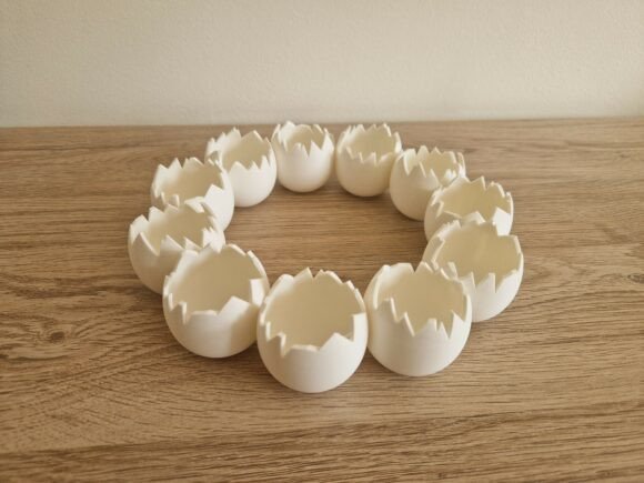 Creating a Stunning Egg Wreath Easter-Decoration with 3D Printing
