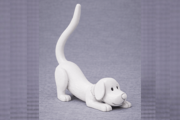 Customizable Dog Ring Holder 3D Print