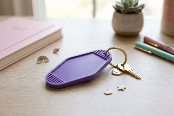 Customizing Your Brand with the Blank Hotel Key Tag STL Keychain