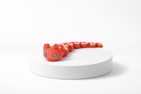 Discover the Charming Cute Valentine Heart Dragon: A Perfect 3D Print for Valentine's Day