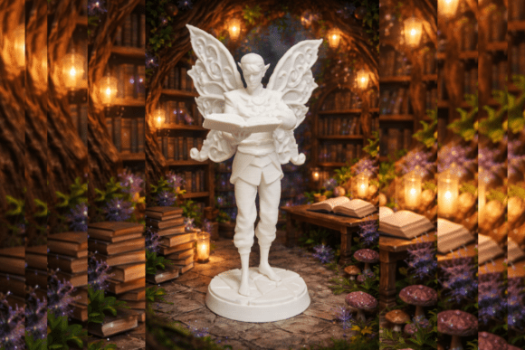 Discover the Keeper of Knowledge 3D Print
