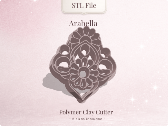 Discover the Versatility of Clay Cutter STL - Arabella for Your Creative Projects