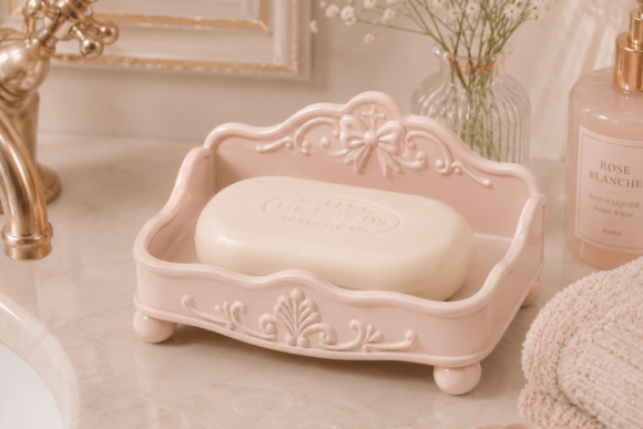 Elevate Your Bathroom Decor with the Soap Holder STL Bathroom Soap Dish