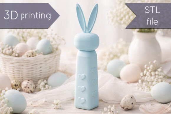 Elevate Your Easter Decor with a 3D Printed Bunny STL File