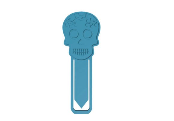 Embrace the Art of 3D Printing with Sugar Skull 3D Printed Paper Clips