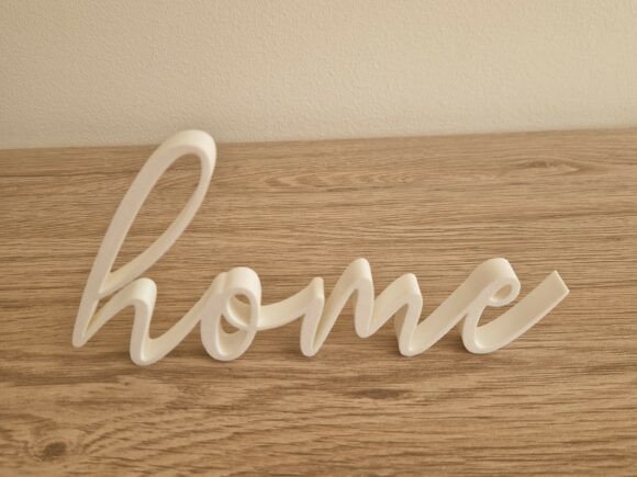 Enhance Your Space with 3D Home Lettering