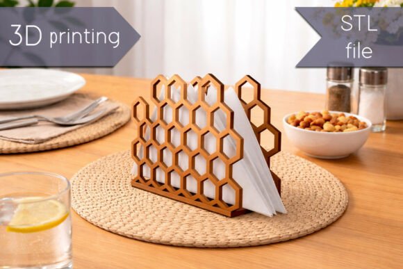 Enhancing Your Home Decor with the Honey Comb Napkin Holder 3D Print STL