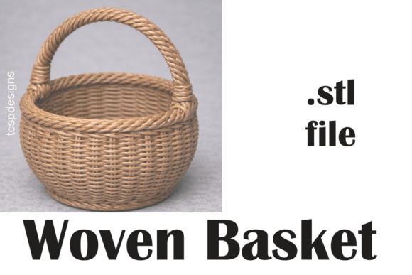 Enhancing Your Space with a Woven Basket 3D Print