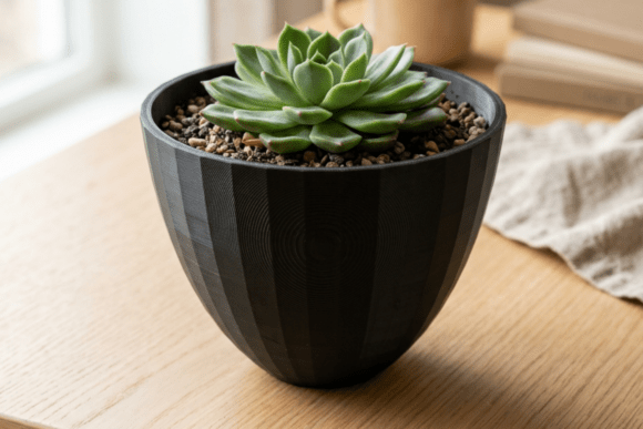 Enhancing Your Space with the Decorative Cachepot Planter - HalfSphere