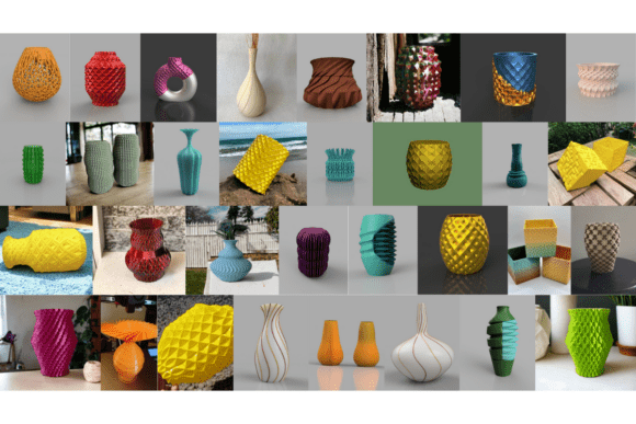 Transform Your Space with the Ultimate Mega 100 Vase Pack 3D Models